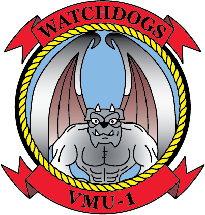 Vmu-1 Watchdogs - Liora Manne Frontporch Ship Wheel Navy Indoor/outdoor (403x423)