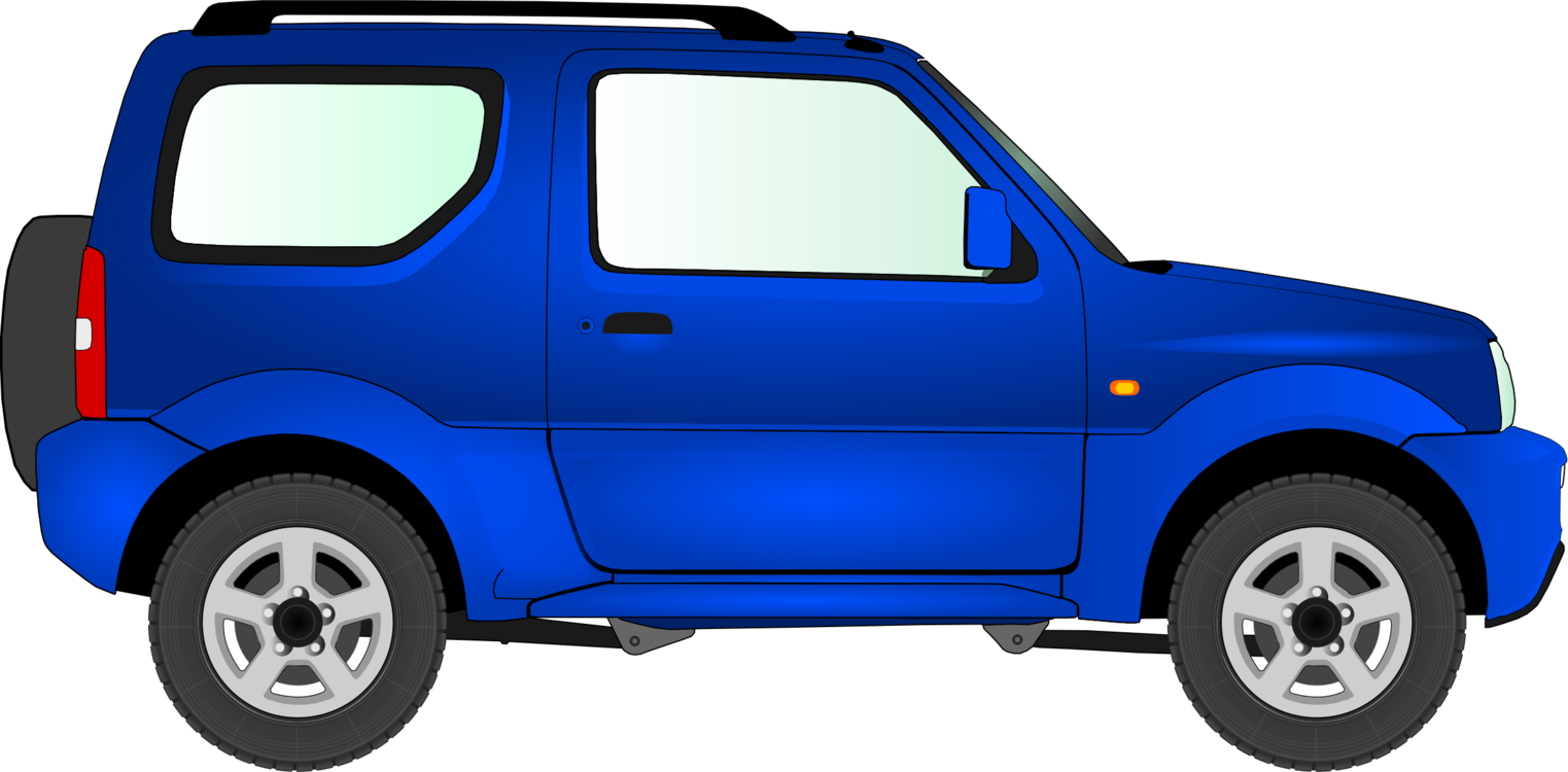 Suzuki Jimny Jeep Car Computer Icons - Blue Jeep Clip Art (1523x750)