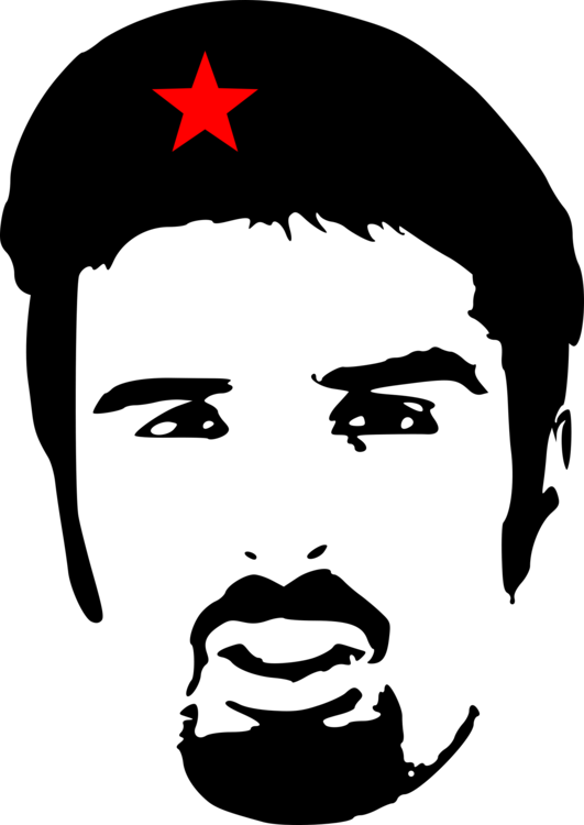 Che Guevara Cuban Revolution Guerrilla Warfare Revolutionary - Star Che Guevara Png (531x750)