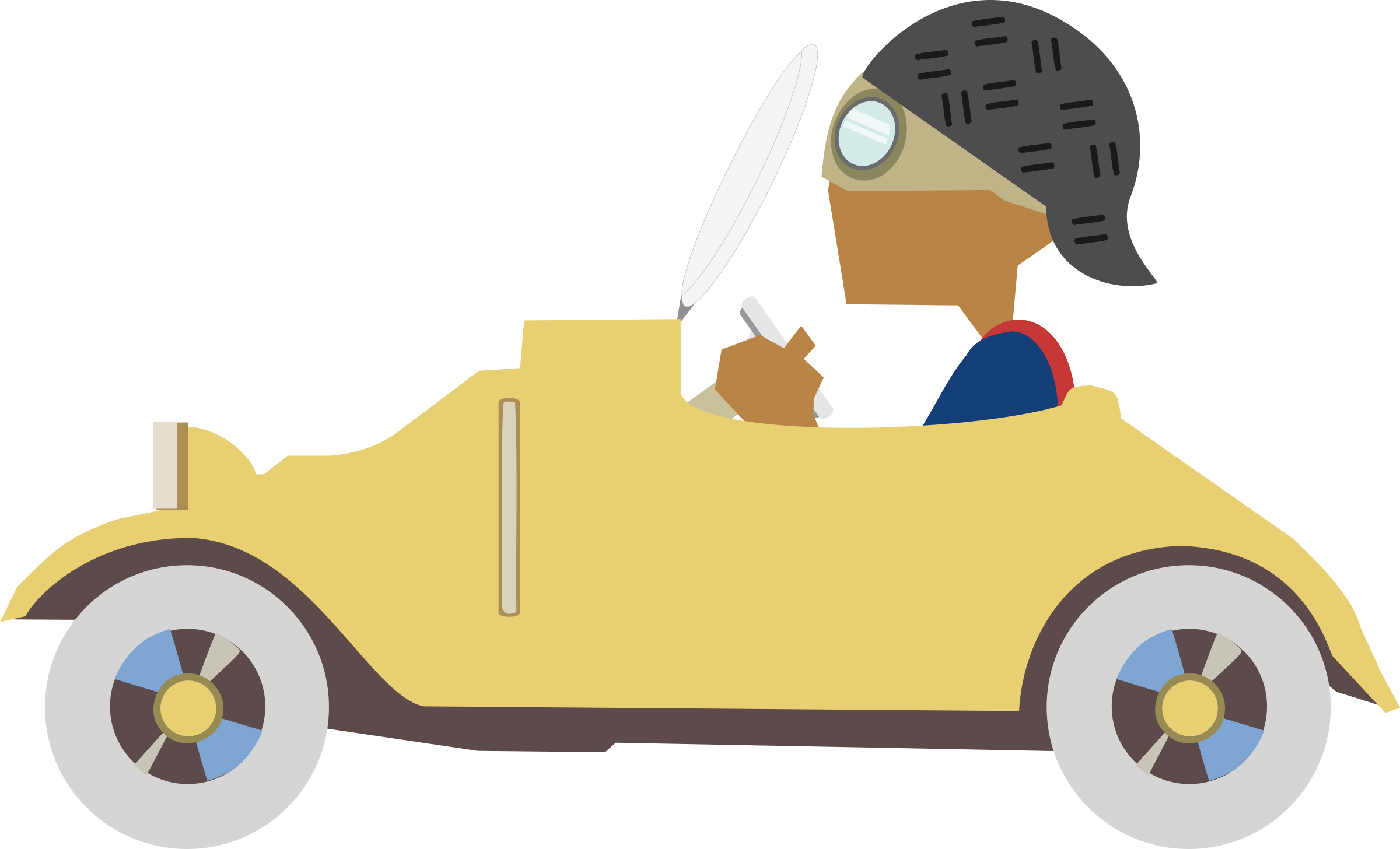 Car Driving Canidae Motor Vehicle Dog - Car (2400x1456)