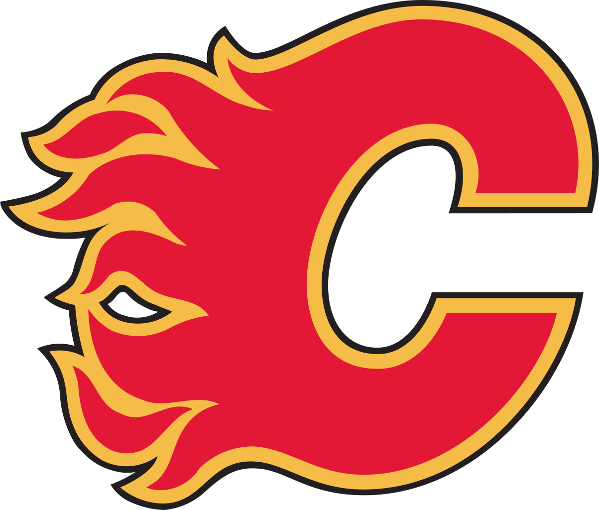 Calgary Sports And Entertainment Company - Calgary Flames Logo (1203x1024)