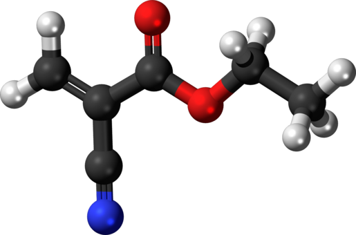 Molecule Acrylic Acid Polymer Organic Compound Chemical - Molécule De Méthacrylate De Méthyle (515x340)