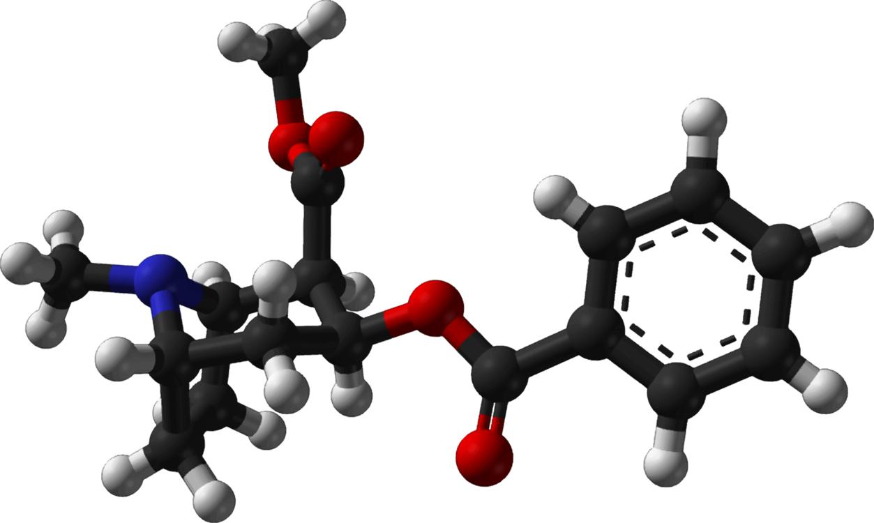 Cocaine Molecule Drug Chemical Substance Addiction - Cocaine Molecules (1253x750)