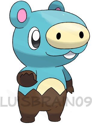 Found This Cute Capybara Pokemon For You, Arin - Capybara Pokemon (500x500)