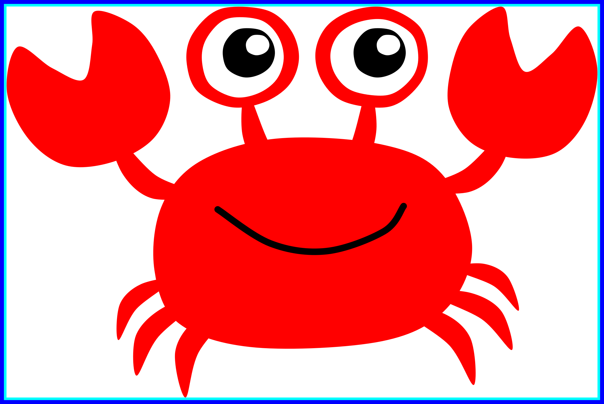 Graphic Black And White Download The Best Silhouette - Red Crab Clipart (2344x1571)