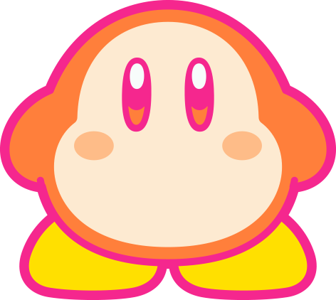 Kirby 25th Anniversary - 星 の カービィ ワドルディ (472x422)