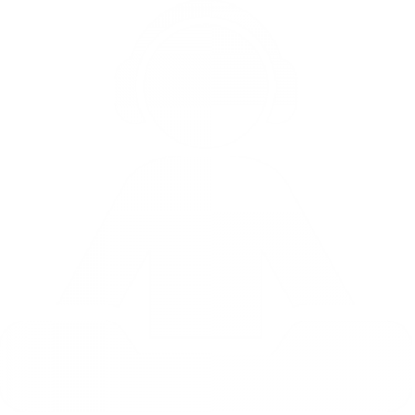 Customer Experience Software For Bars, Nightclubs And - White Dj Logo Png (375x375)