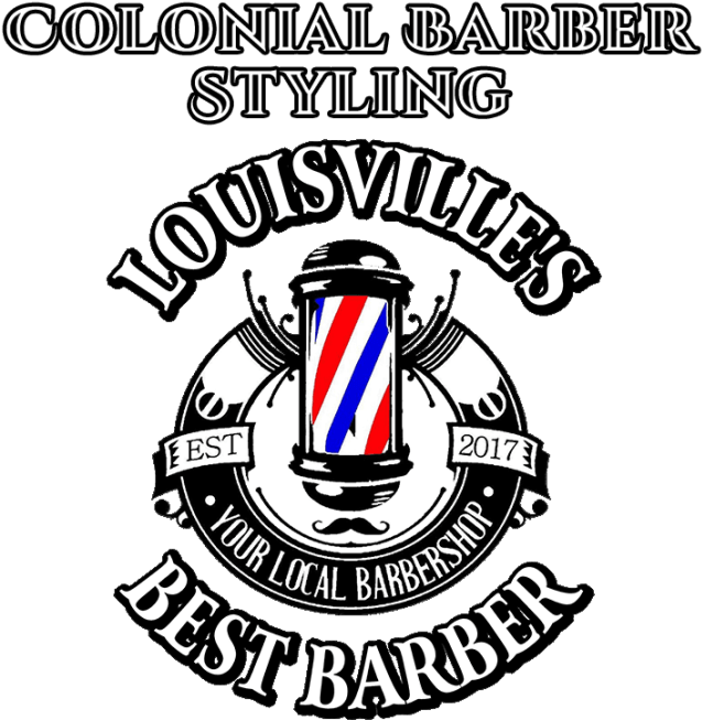 Louisville's Best Barber - Barber Logo (640x664)