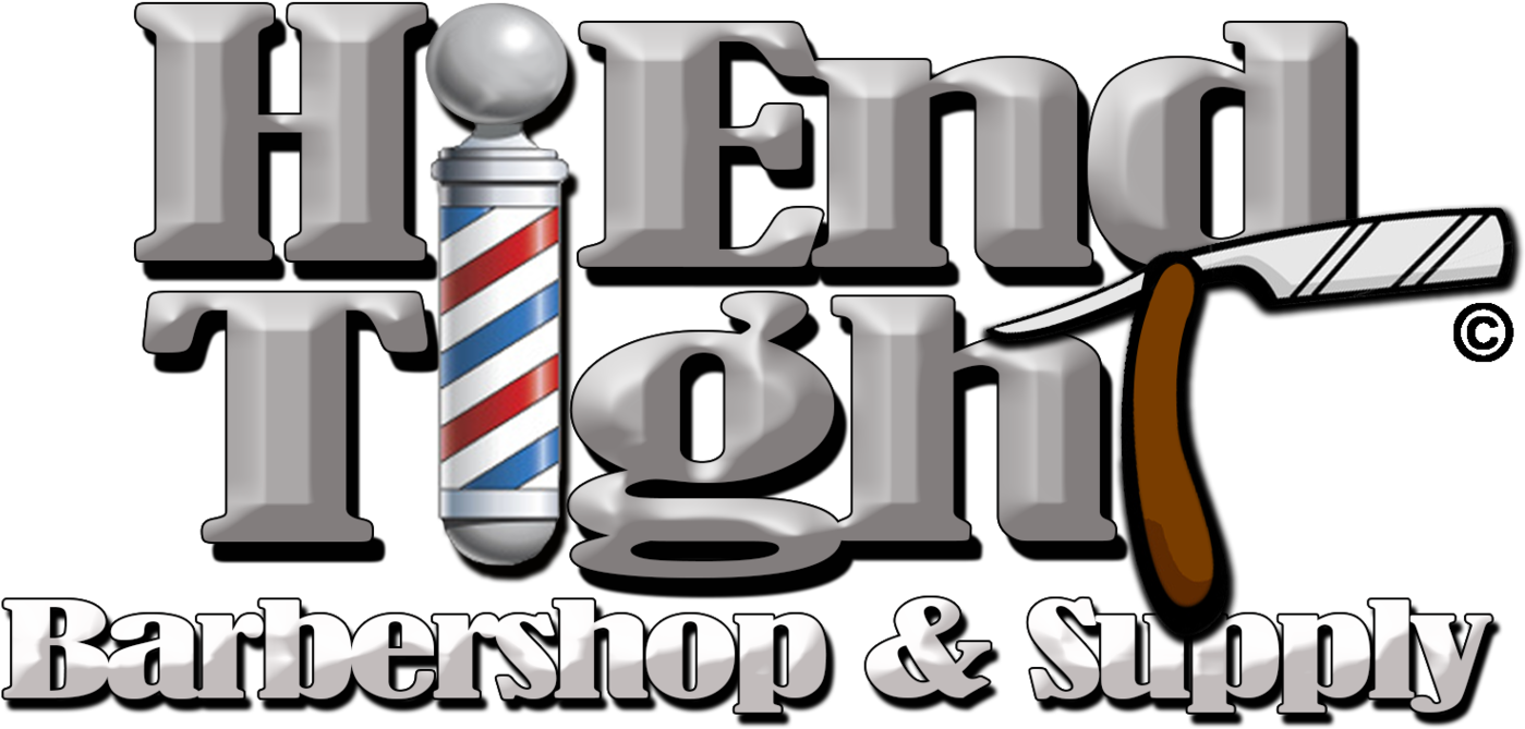 Haircut Clipart Grey Beard - Hiendtight Barber Shop (1500x742)