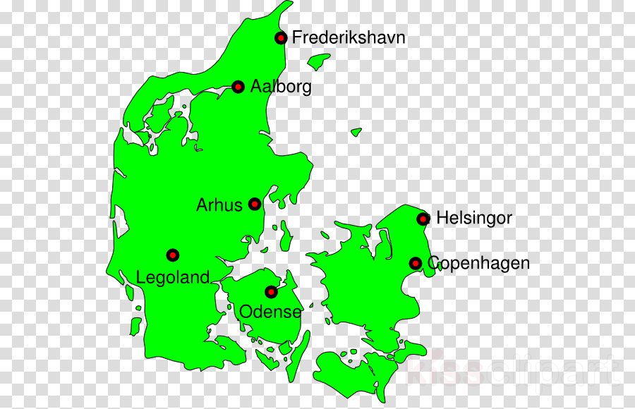 Download Outline Map Of Denmark Clipart Blank Map Clip - Denmark Map With Copenhagen Outline (900x580)