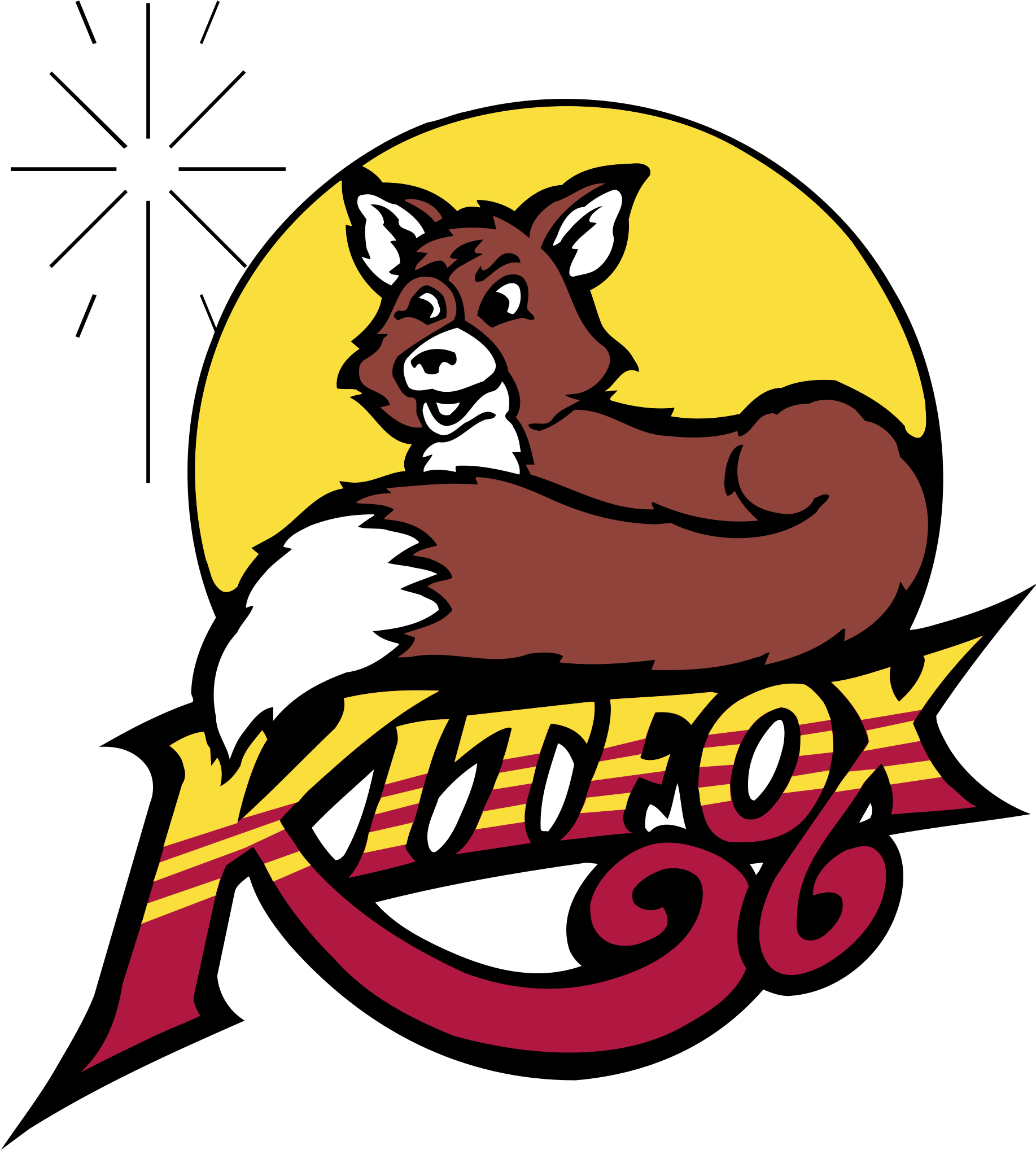 Graphic Black And White Kitfox Logo Png Transparent - Kitfox Logo (2400x2400)