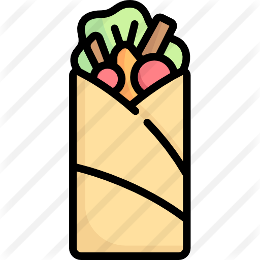 Shawarma Free Icon - Shawarma (512x512)