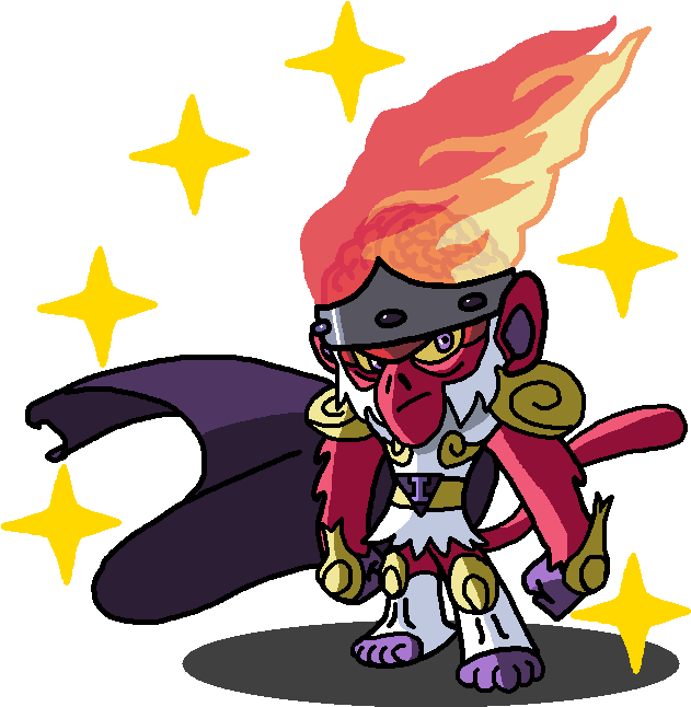 22 Infernape Mojo Jojo - Infernape Shiny (700x700)