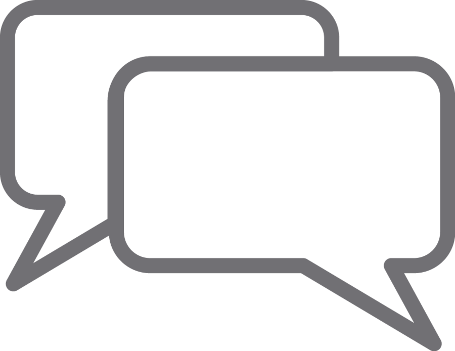 Clipart Resolution 929*716 - Talk Bubbles (900x694)