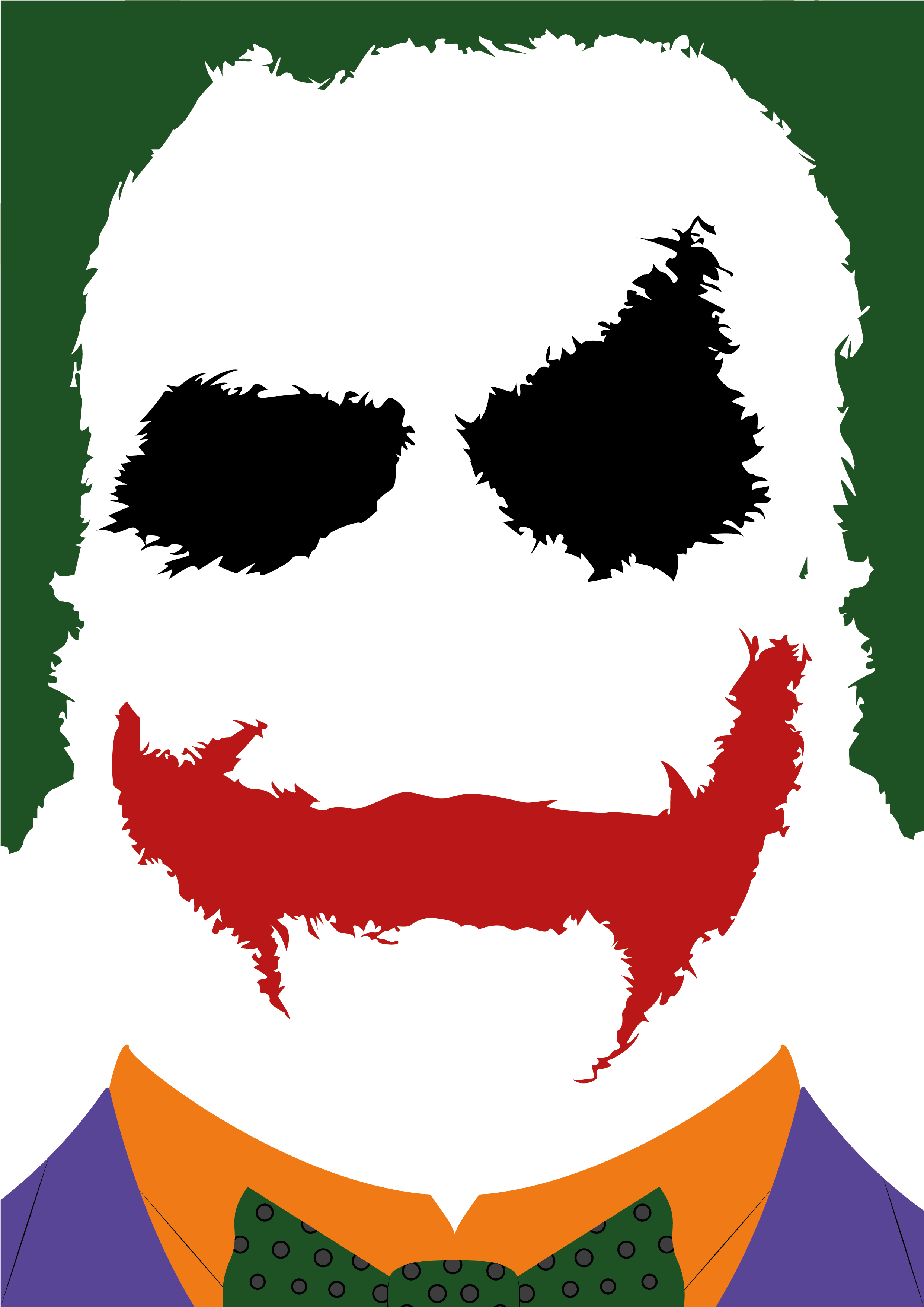 Jpg Free Stock Joker From Batman The Dark Knight Illustrator - Illustration (3514x4427)