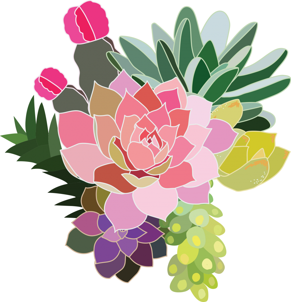 There Are Some Issues In The Arena Of American Political - Succulent Writing Utensils By Studio Oh! - Succulent (965x1000)