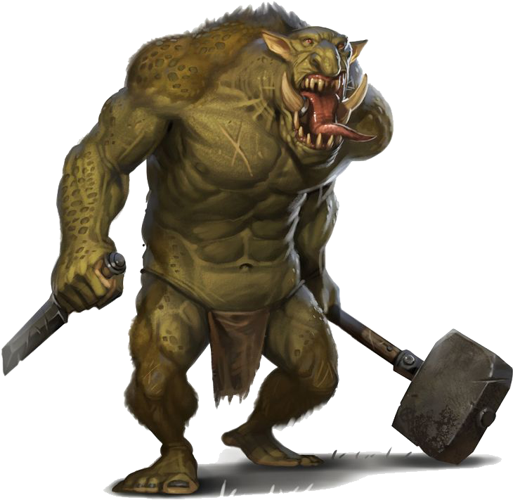 Giant - Troll Creature (736x722)