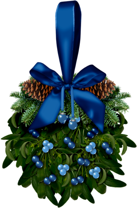 Christmas Mistletoe Clip Art - Christmas Decoration (534x800)