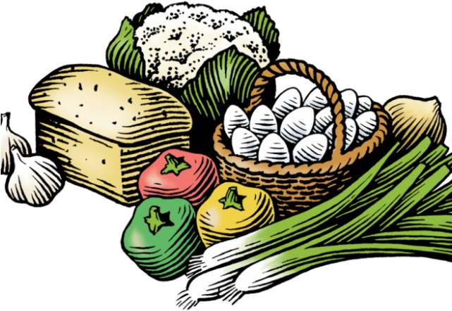 Vegetables Clipart Farmers Market - Clip Art (640x480)