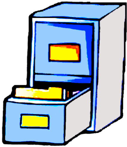 Keeping Records Clip Art (512x512)