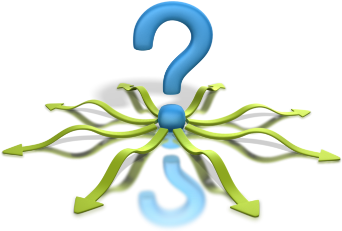 Vector Black And White Stock Questions For Your Business - Animation (800x470)