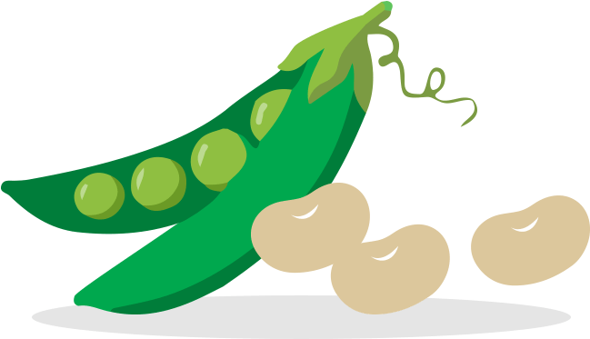 Pea Clipart Green Veggy - Vegetable (720x475)