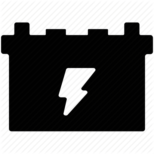 Battery Cell Icon Clipart Car Electric Battery Computer - Car Battery Png Icon (512x512)