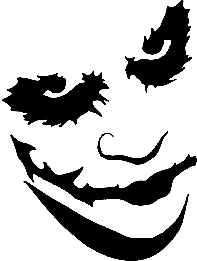 Welcome To Reddit, - Pumpkin Carving Stencils Joker (748x990)