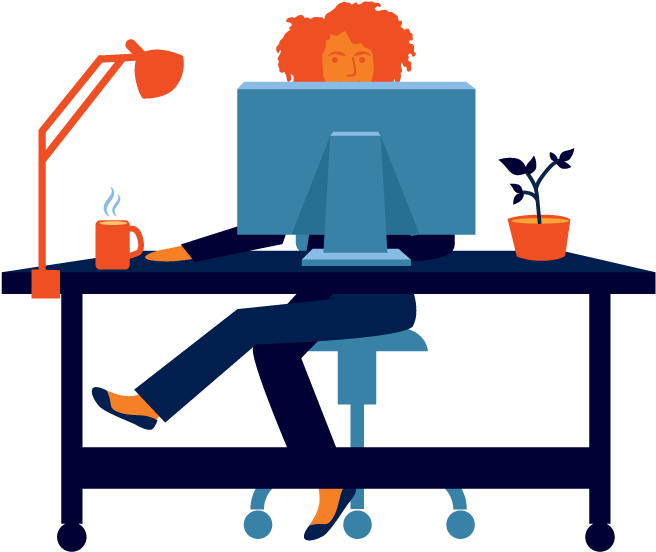 Clip Art Work At Home (804x613)