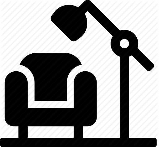 Armchair Clipart Cozy Home - Symbol Furniture Png (512x474)