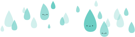 Raindrops Clipart Png - Portable Network Graphics (480x480)