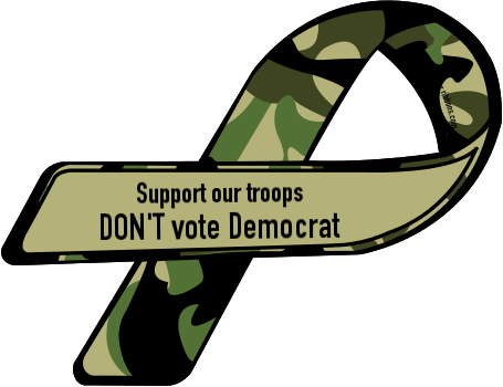 Support Our Veterans Ribbon (455x350)