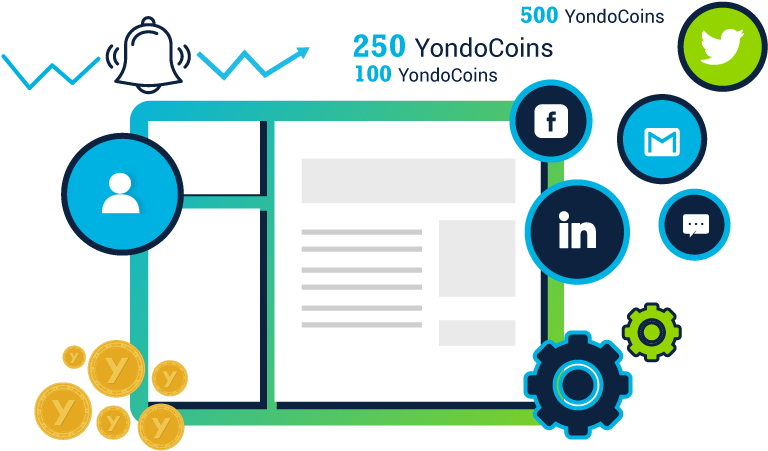 Platinum Yondocoins Can Be Used To Purchase Yondo Products - Diagram (793x464)