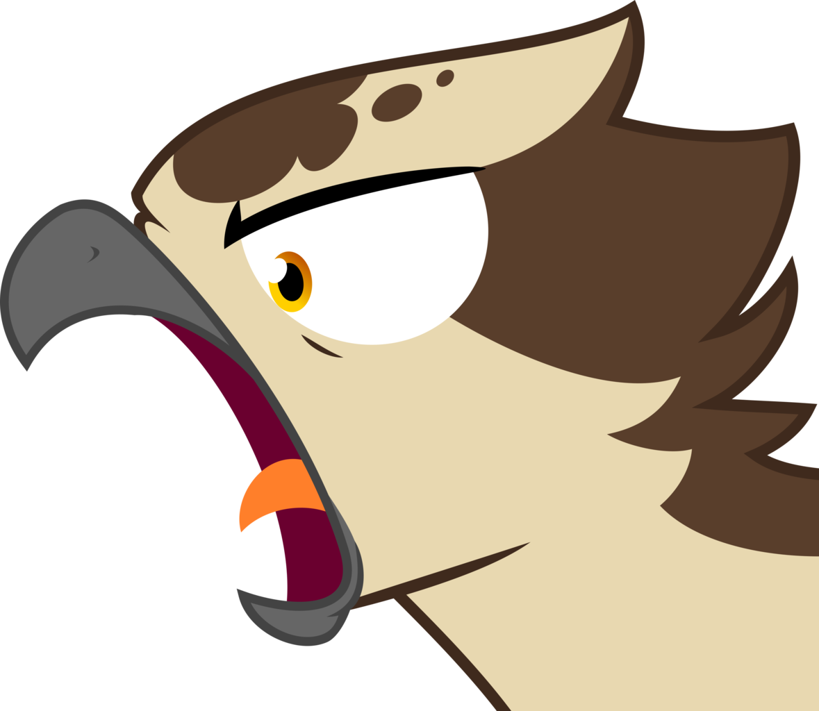 Griffon Clipart Angry - Clip Art (1179x1024)