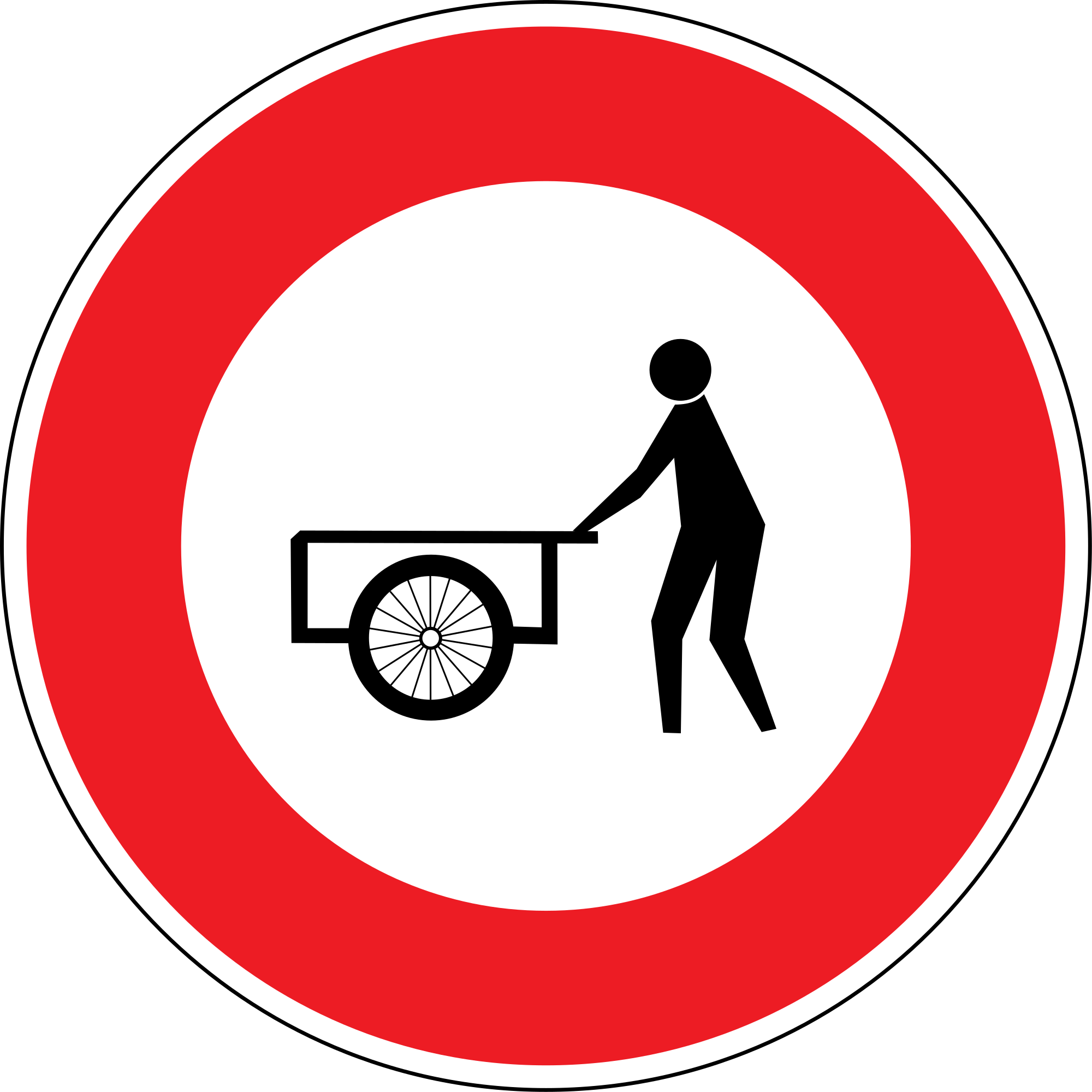 Open - Load Limit Road Sign (2000x2000)