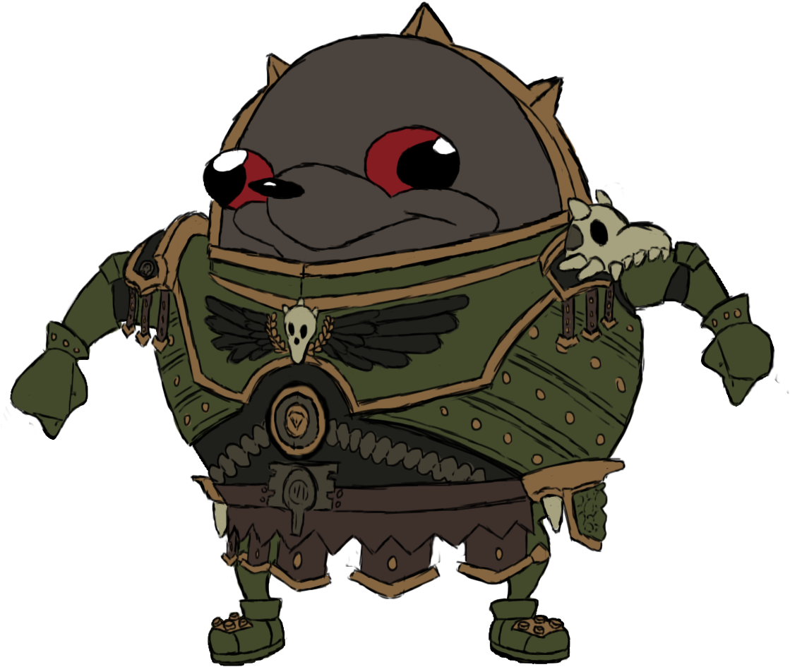 By The Emperor, What Have I Done - Ugandan Knuckles Space Marine (1211x1080)