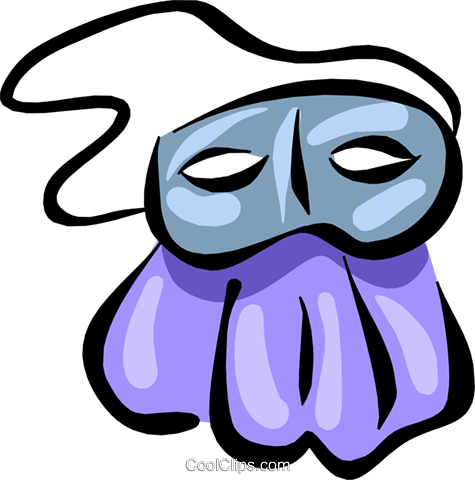 Party Mask Royalty Free Vector Clip Art Illustration - Party Mask Royalty Free Vector Clip Art Illustration (475x480)