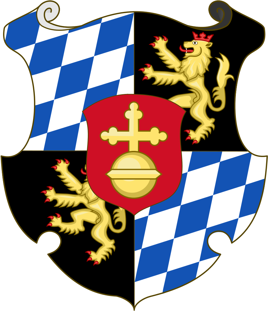 Arms Of Charles Vii Albert, Holy Roman Emperor - Cafepress Belgian Gold Throw Pillow (884x1024)