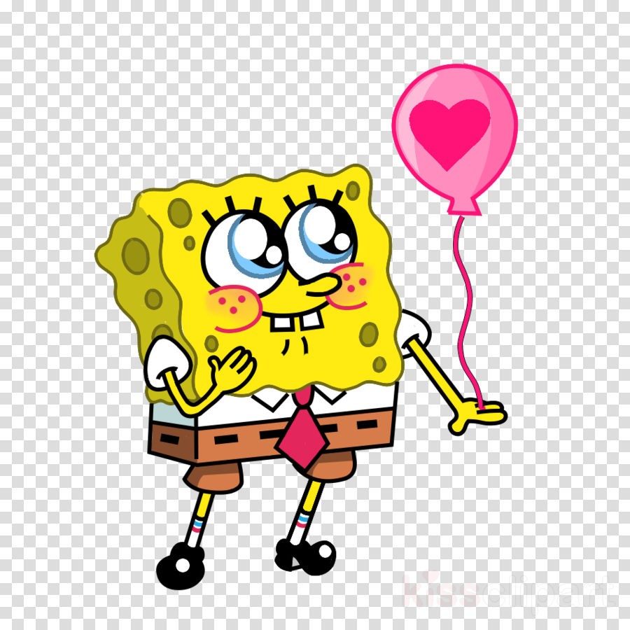 Spongebob Png Clipart Patrick Star Spongebob Squarepants - Spongebob Squarepants In Love (900x900)