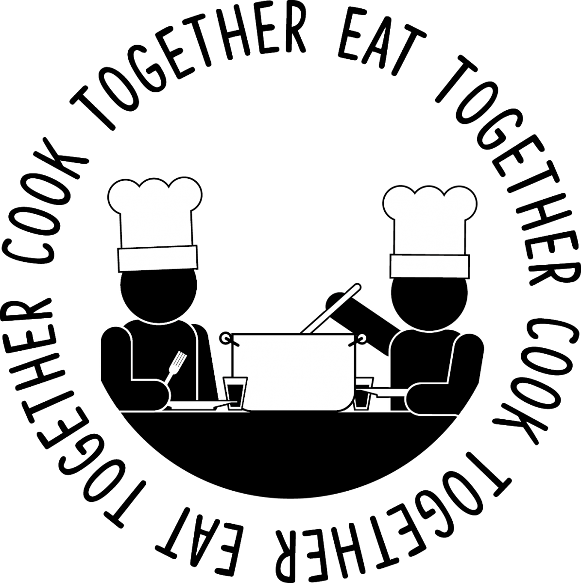 Cook Together Eat Together In Coventry - Illustration (1196x1200)