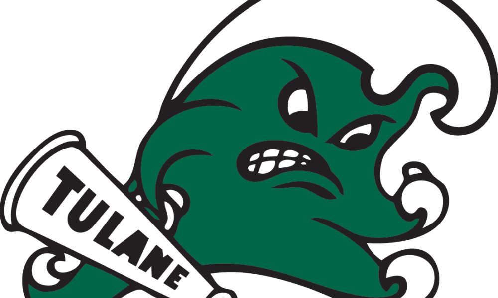 Sooners Return Home After Monumental Win In Columbus - Tulane Angry Wave Logo (1000x600)