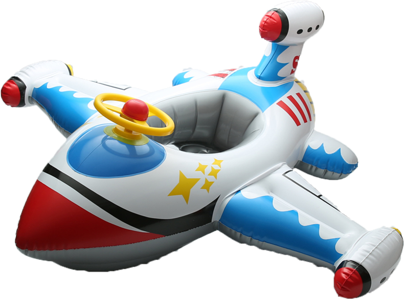 The Aircraft Sitting Ring Red And Yellow Upgraded Version - Swim Ring (800x800)