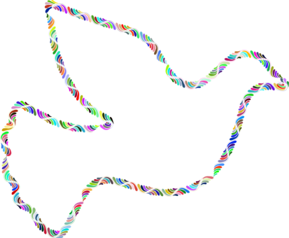 Columbidae Computer Icons Doves As Symbols Peace - Dove Peace Symbols (413x340)