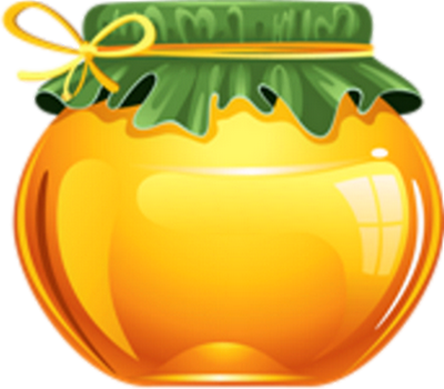Pot De Confiture Jam Pot Png Mermelada - Jam (400x350)