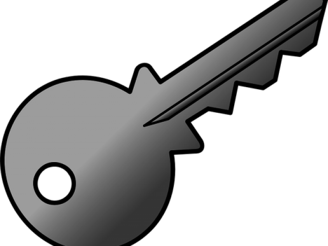 Metal Clipart Metal Key - Chave Clipart (640x480)