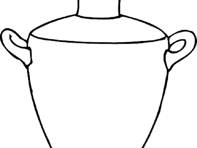 Greece Clipart Greek Pottery - Greek Pottery Vase Drawings (640x480)