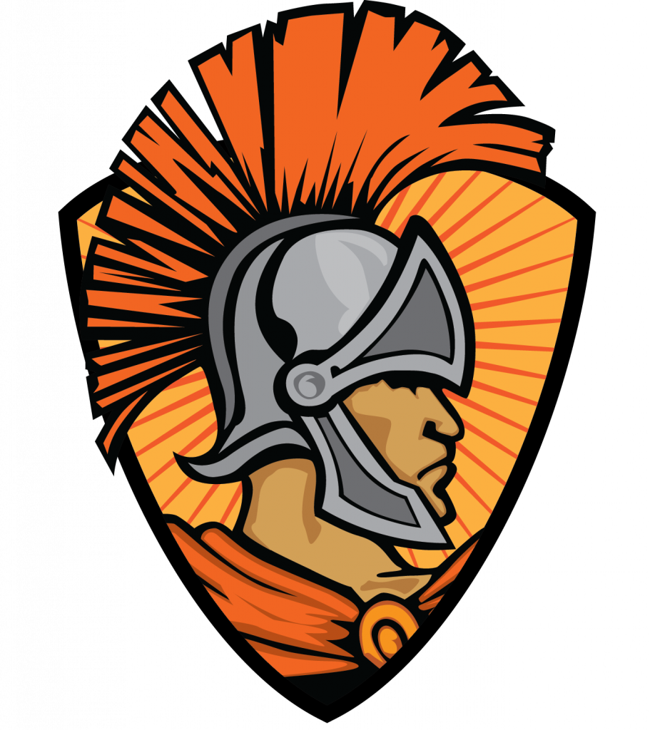 The Elmwood Trojans Boys Basketball Team Win Hometown - Elmwood High School Il Trojans (911x1024)
