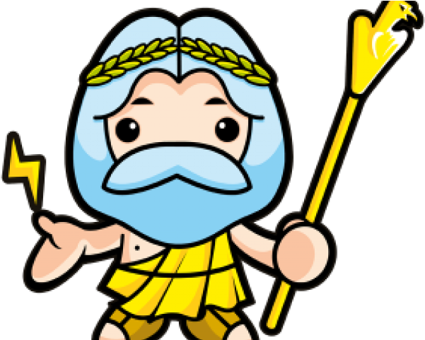 Greece Clipart Greek Myth - Zeus Kawaii (640x480)