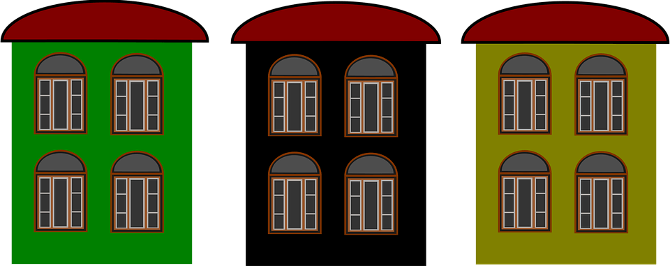 Heaven Clipart Mansion - Building (960x381)