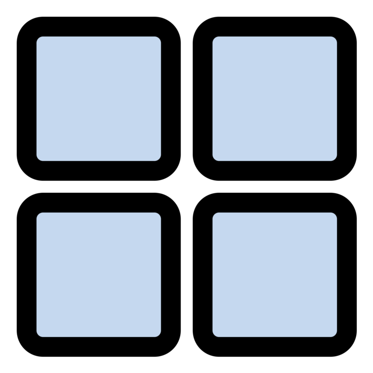 Picture Frames Wall Window Art Room - Category Icon Png (750x750)